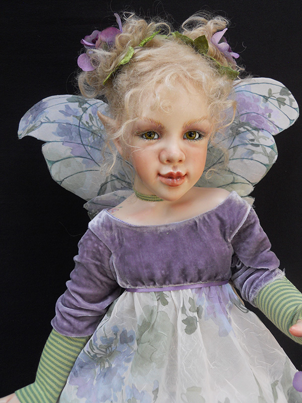 Lavender Funky Fairy doll